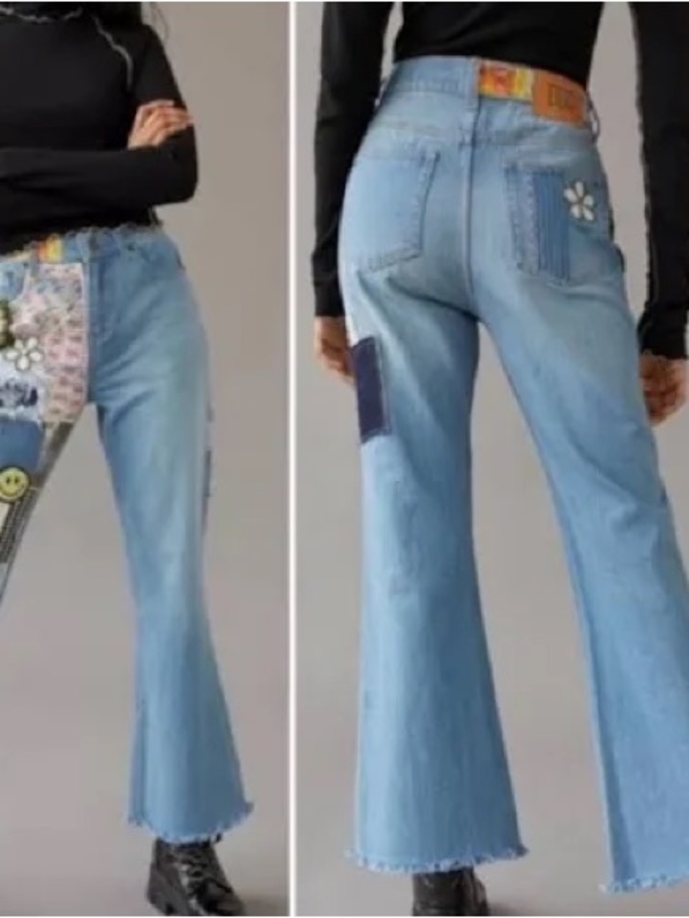 Bdg High-Waisted Craft Flare Jeans View 3